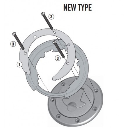 Flangia borsa tanklock KTM Duke 125-200-390 