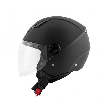 Casco Demi-jet Kappa KV28 Miami Basic Nero opaco