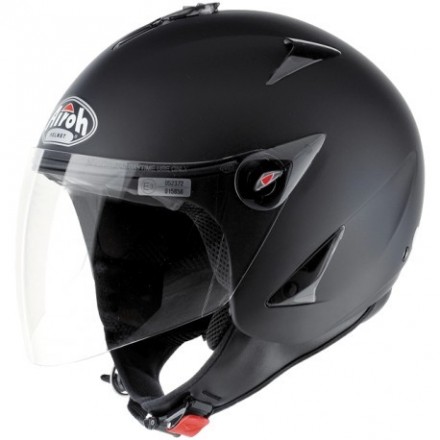 Casco jet Airoh JT Color Nero Opaco